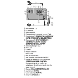 PIONEER SPH-PF97BT 9 NON-DIN TIL ANDROID RAMMER. TR�DL�S ANDROID AUTO OG CARPLAY,BT.FM