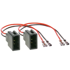 H�jttaler adapter stik til Citroen, Daihatsu, Hyundai m.m. (2 stk)