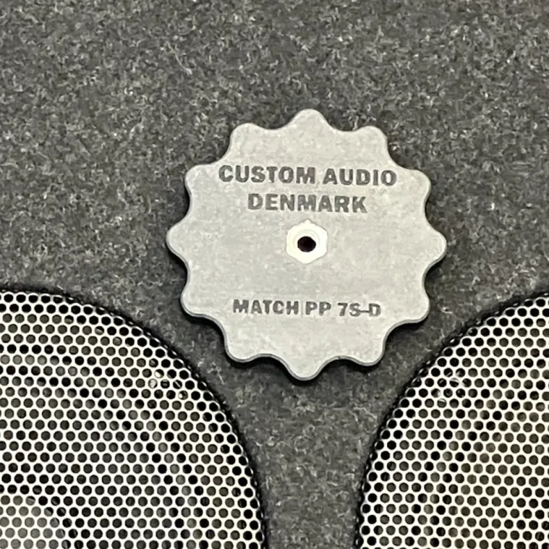 Fingerskrue til fastsp�nding af Match PP 7S-D hjulbr�ndssubwoofer