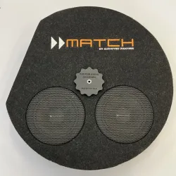 Fingerskrue til fastsp�nding af Match PP 7S-D hjulbr�ndssubwoofer