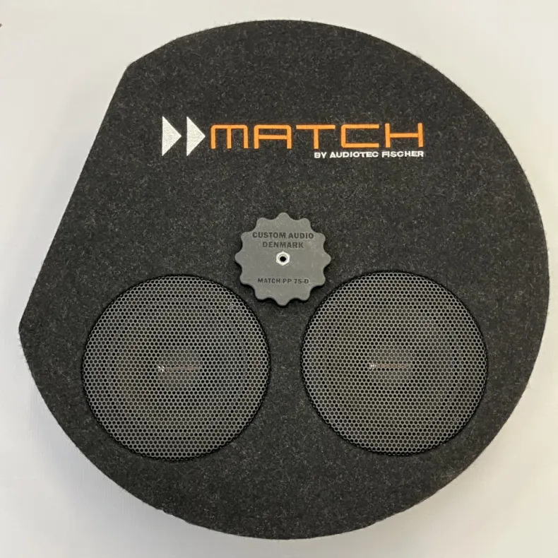 Fingerskrue til fastsp�nding af Match PP 7S-D hjulbr�ndssubwoofer
