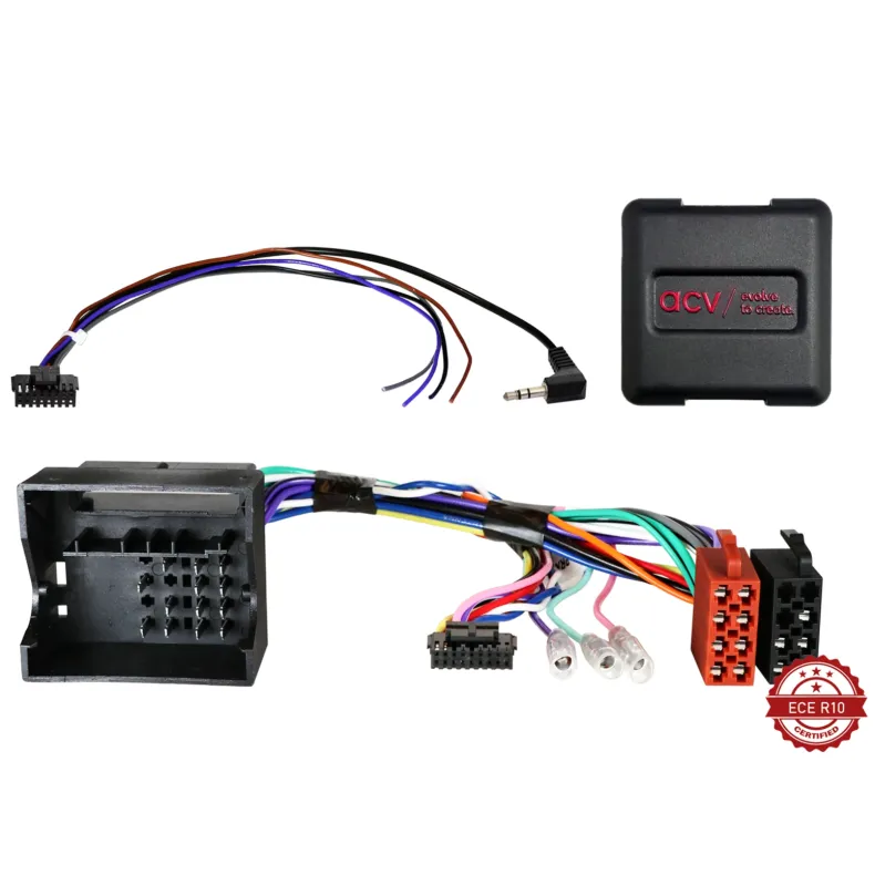 Rat interface til Seat, Skoda og VW (inkl universal lead kabel)