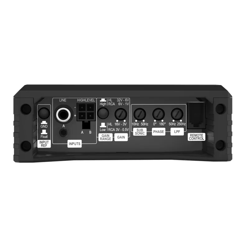 Helix Amplify 201 X-Over 24V 1-kanals monoblok forst�rker med fjernbetjening