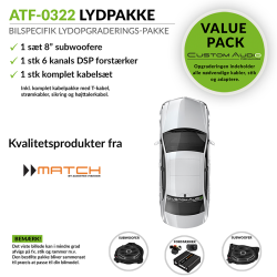 ATF-0322 - Bilspecifik Smart Upgrade lydpakke