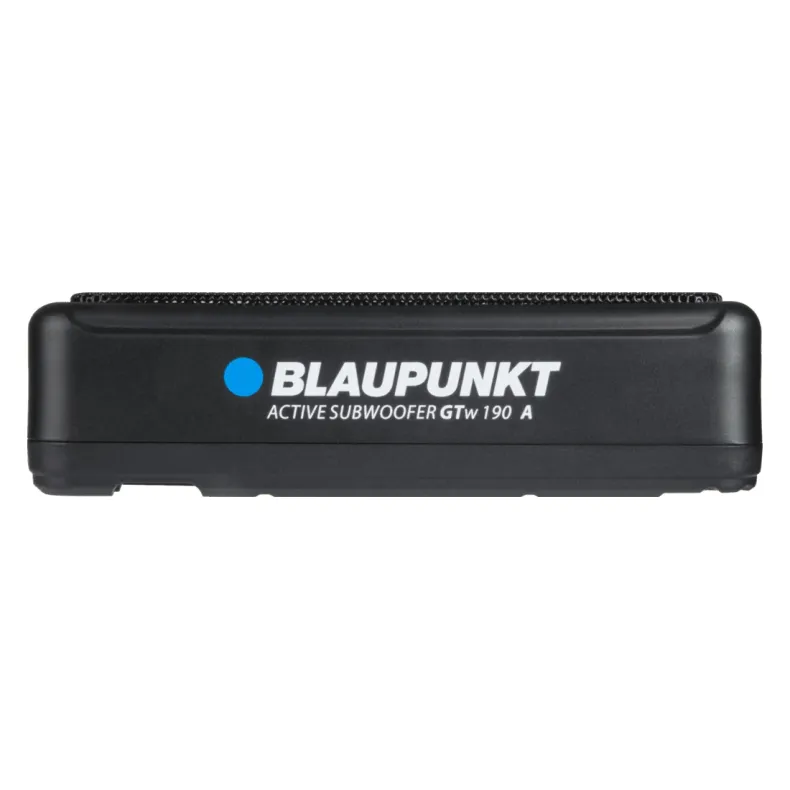 Blaupunkt GTw 190 A 12 Volt 5x8" Aktiv slimfit subwoofer til bil med fjernbetjening
