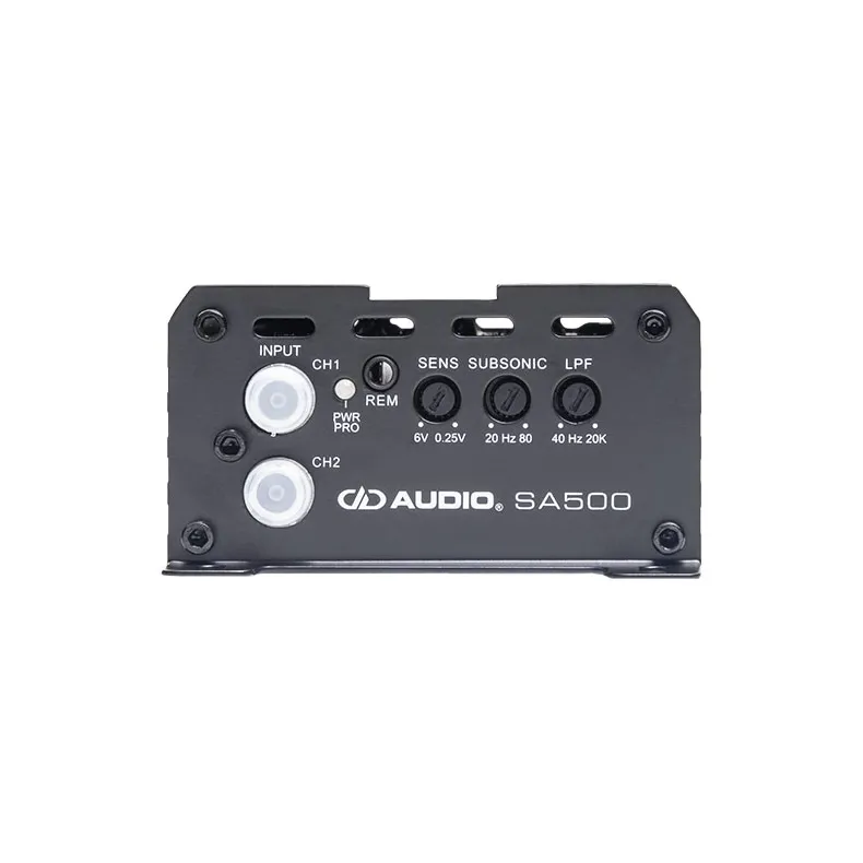 DD Audio SA500 1-kanals monoblok forst�rker til bil med fjernbetjening