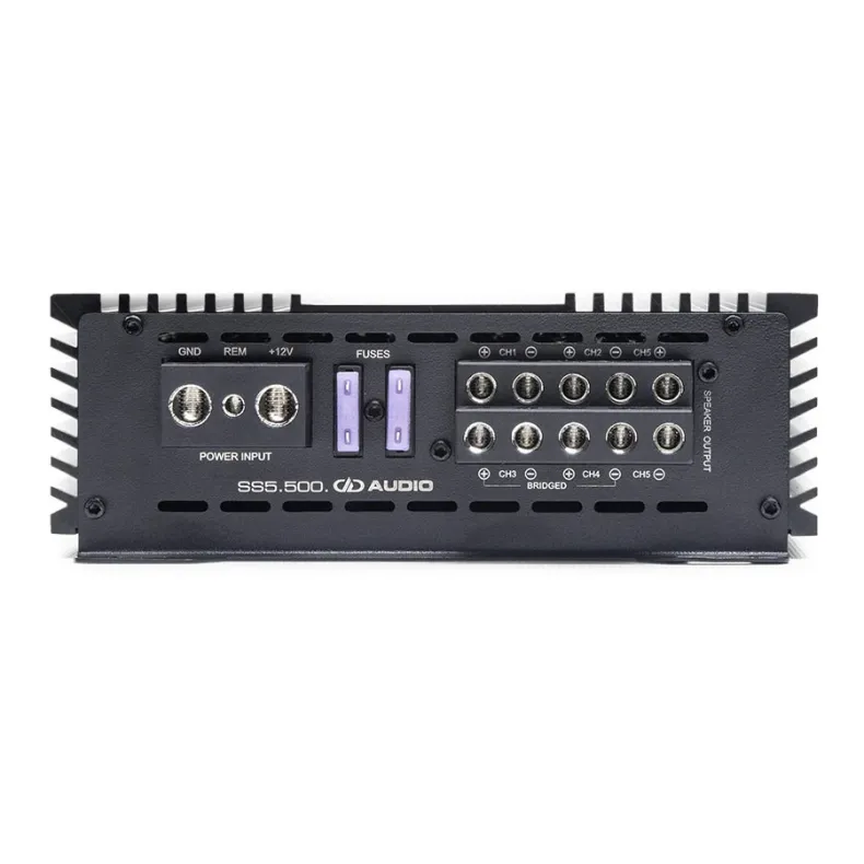 DD Audio SS5.500 5-kanals forst�rker til bil med fjernbetjening