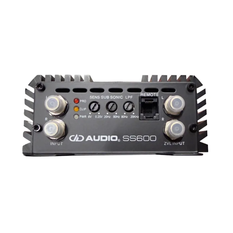 DD Audio SS600 1-kanals monoblok forst�rker til bil med fjernbetjening