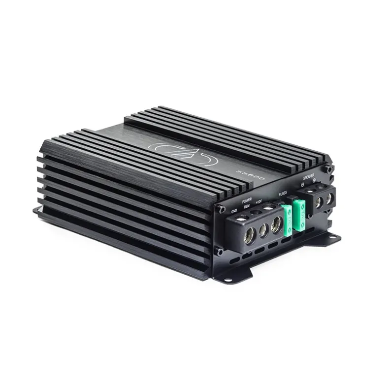 DD Audio SS600 1-kanals monoblok forst�rker til bil med fjernbetjening