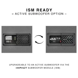 Helix IK E10.1-SVC2 MK2 (1 x 2 Ohm) Kompakt 10" subwoofer i kabinet til bil