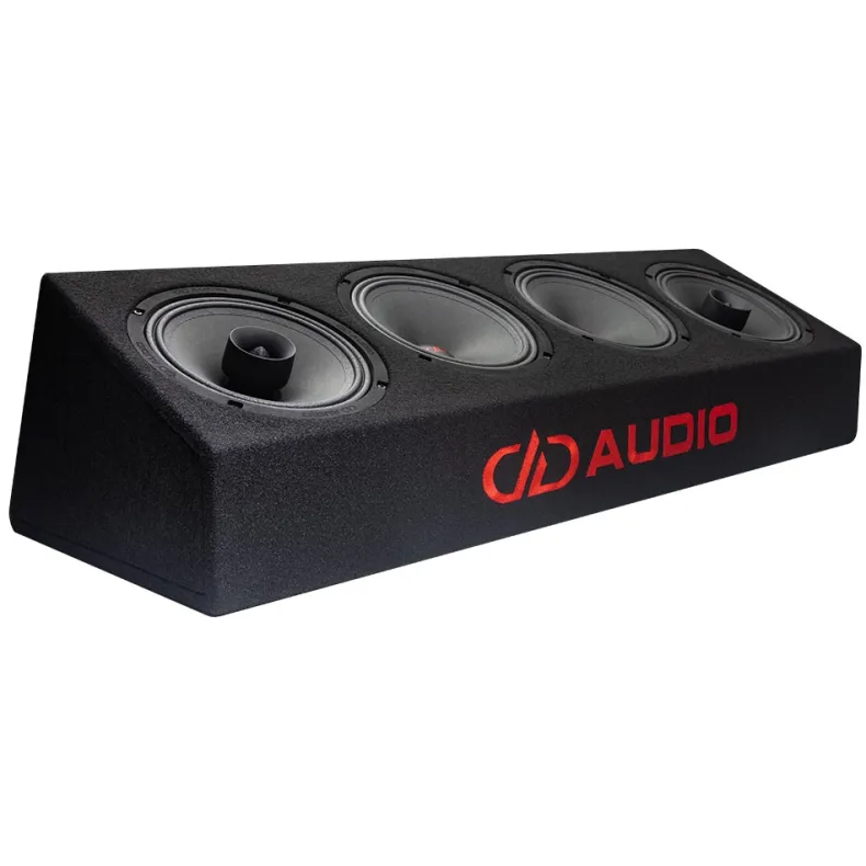 DD Audio LE-VO-MX208.4 Raggarplanka med 4 x 8"