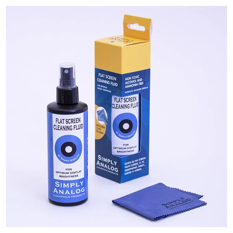 Simply Analog Sk�rmrens med mikrofiberklud