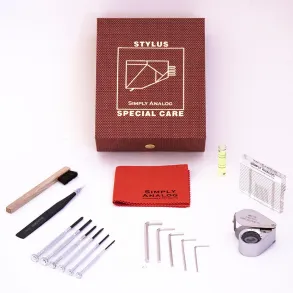 Simply Analog Stylus Kit Komplet v�rkt�jss�t til pladespiller