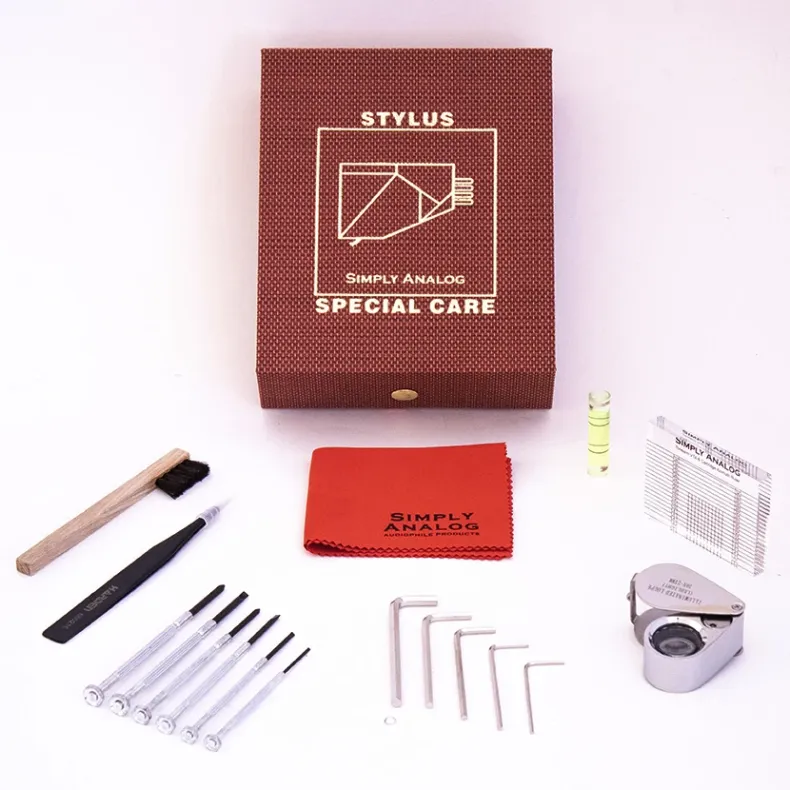 Simply Analog Stylus Kit Komplet v�rkt�jss�t til pladespiller