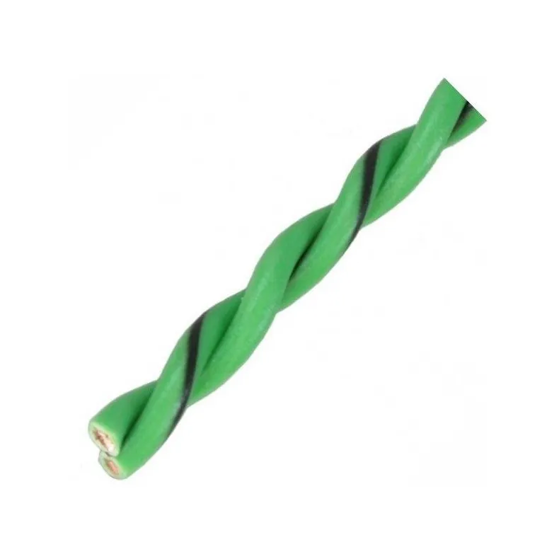 Snoet 1,5 mm� OFC H�jttalerkabel Gr�n, Lbm