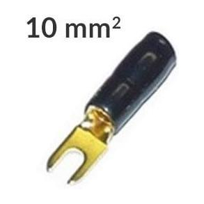 Gaffelsko 10mm� Sort, 1 stk