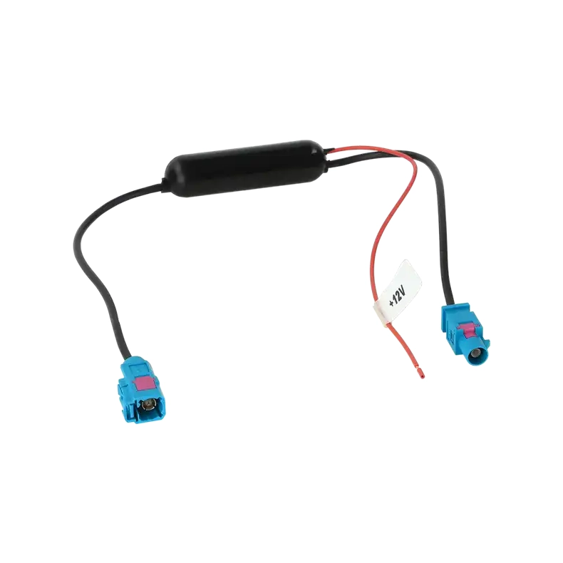 Antenneforst�rker FAKRA han til hun med Phantom forst�rker