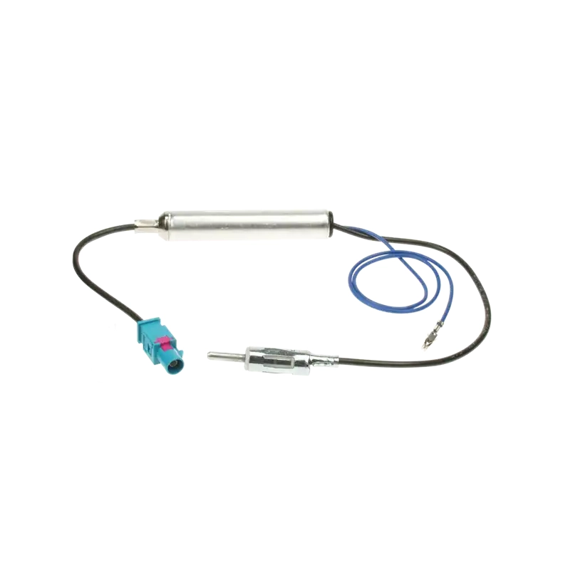 Antenneadapter FAKRA til DIN med Phantom forst�rker