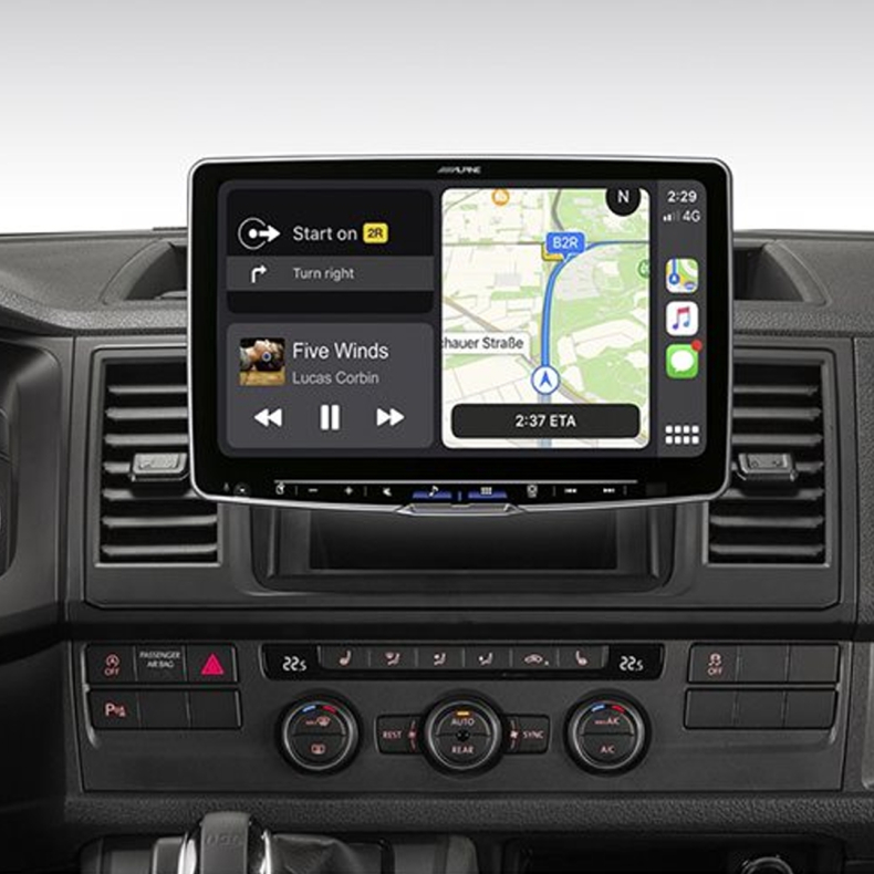 Alpine ILX-F115T6 bundle til Halo11 til VW T6