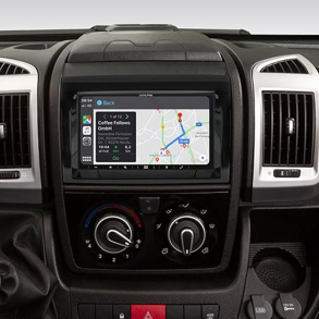Alpine ILX-W690DU bundle til Fiat Ducato 3