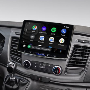 Alpine Halo11 iLX-F115D bundle Transit Custom 2018-