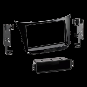 1-/2-DIN Radioramme til Hyundai i30 (GD) med navigation (Pianosort)