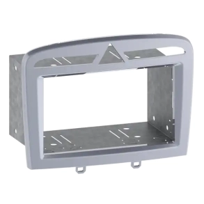 2-DIN Radioramme til Peugeot 308 (T7) & RCZ (S�lv)