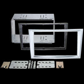 2-DIN Radioramme til Opel Antara, Astra m.m (Mat Krom)