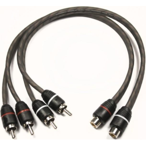 Phono Y-kabel 0.30 meter (1 hun og 2 hanner) 2 Stk Stage 1