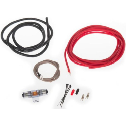 10mm� OFC  Kabels�t til montering af forst�rker i bil