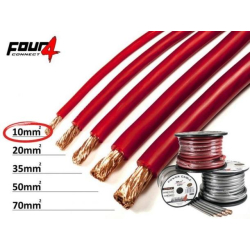 Str�mkabel 10mm� OFC R�d, Lbm