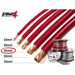 Str�mkabel 10mm� OFC R�d, Lbm