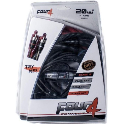 10mm� OFC  Kabels�t til montering af forst�rker i bil