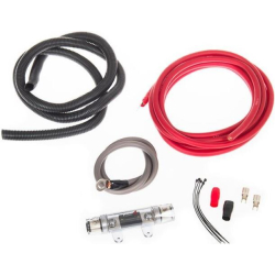 10mm� OFC  Kabels�t til montering af forst�rker i bil