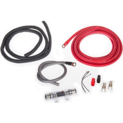 10mm� OFC  Kabels�t til montering af forst�rker i bil