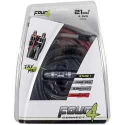 10mm� Kabels�t til montering af forst�rker i bil