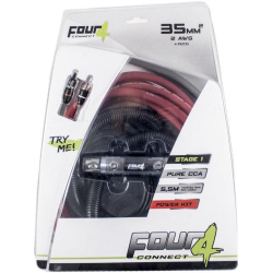 10mm� Kabels�t til montering af forst�rker i bil