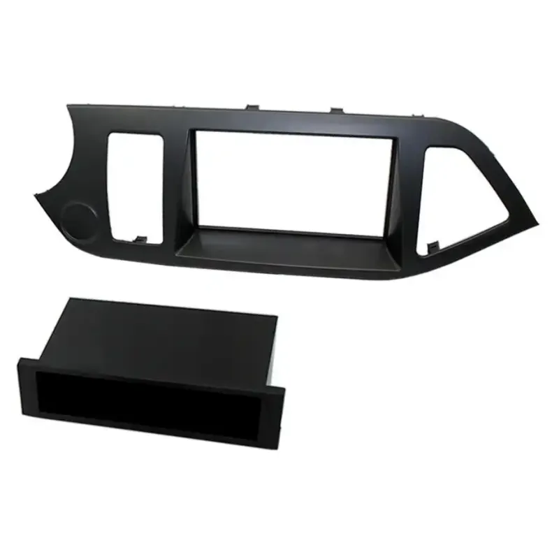 1-/2-DIN Radioramme til Kia Picanto (TA) uden start knap