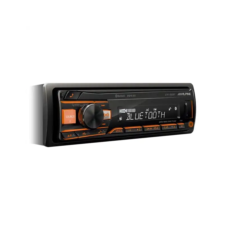 Alpine UTE-200BT Autoradio med Bluetooth, USB og AUX