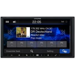 Alpine iLX-W690D Autoradio med Apple CarPlay og Android Auto