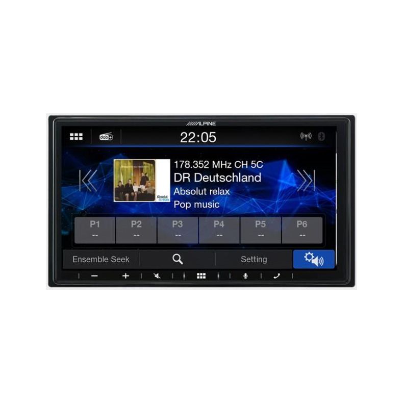Alpine iLX-W690D Autoradio med Apple CarPlay og Android Auto