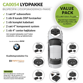 ATF-0054 - Bilspecifik Advanced Upgrade lydpakke