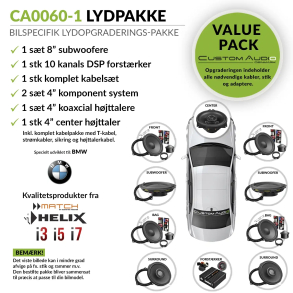 ATF-0060/1 - Bilspecifik High-End Upgrade lydpakke