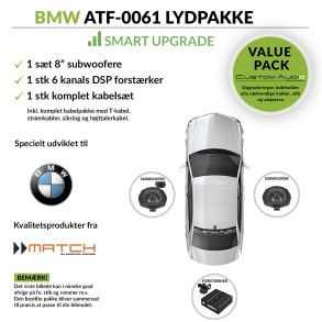 ATF-0061 - SMART UPGRADE lydpakke til BMW/MINI