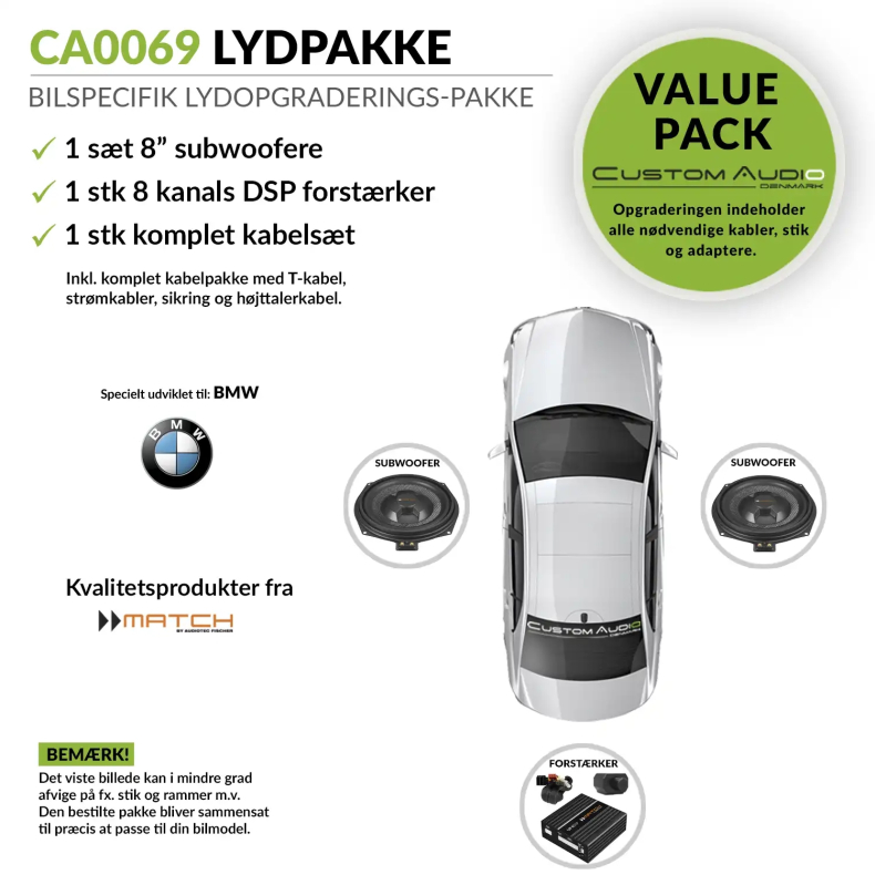 ATF-0069 - Bilspecifik Smart Upgrade lydpakke