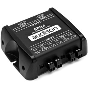 Audison SPM 4 Stereo passiv mixer 4 kanaler