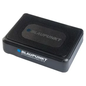 Blaupunkt GTW 190 A Aktiv slimfit subwoofer i kabinet med fjernbetjening (24 VOLT)