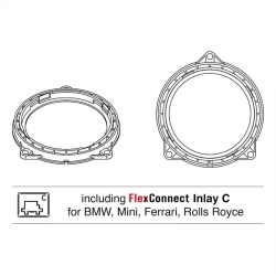 Helix Compose CFMK100 BMW.3 Til BMW, Mini & Rolls Royce 4" H�jttalerrammer