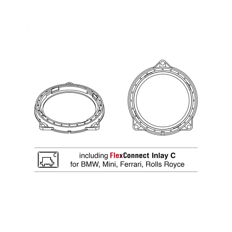 Helix Compose CFMK100 BMW.3 Til BMW, Mini & Rolls Royce 4" H�jttalerrammer