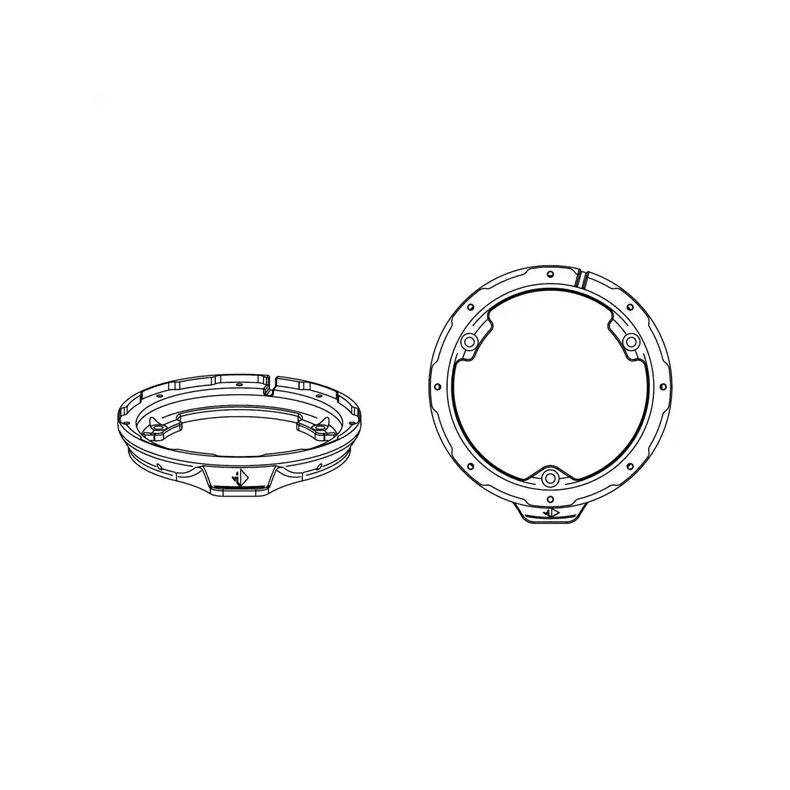 Helix Compose CFMK165 MB.3 Til Mercedes 6.5" FlexMount H�jttalerrammer